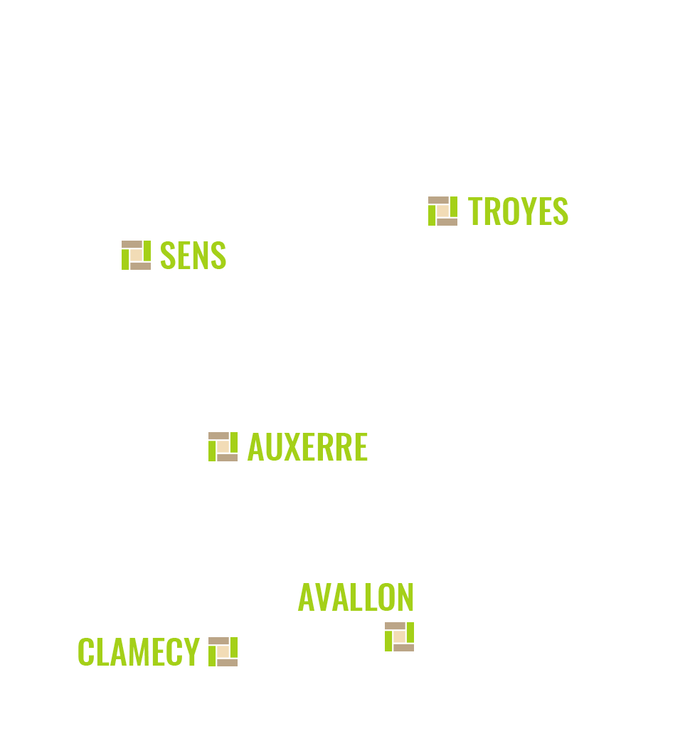 Zones d'intervention - Lapied Carrelage